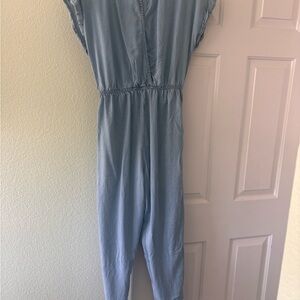 Women's Light Blue Jumpsuit